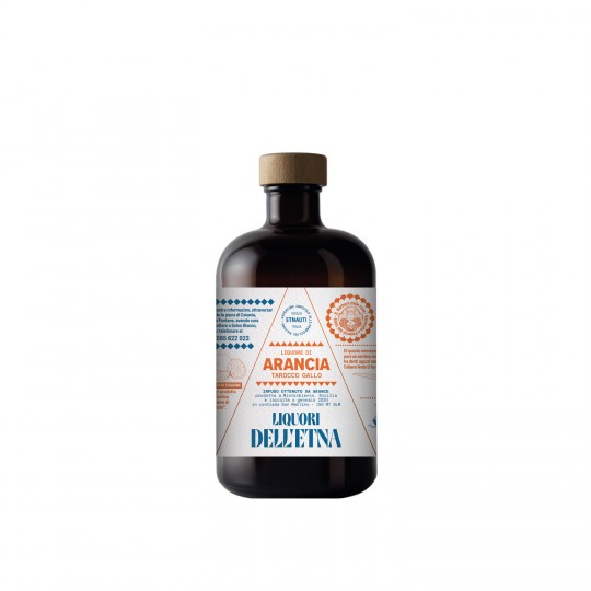 LIQUORI DELL’ETNA - Liquore di ARANCIA TAROCCO GALLO 50 cl
