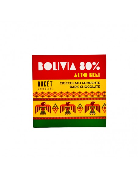 Rukét Chocolate - Cioccolato Fondente Bolivia Alto Beni 80% 35
