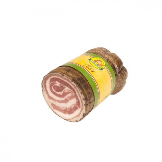 Salumificio Franceschini -  Mezza Pancetta Arrotolata Senza Cotenna con Pepe
