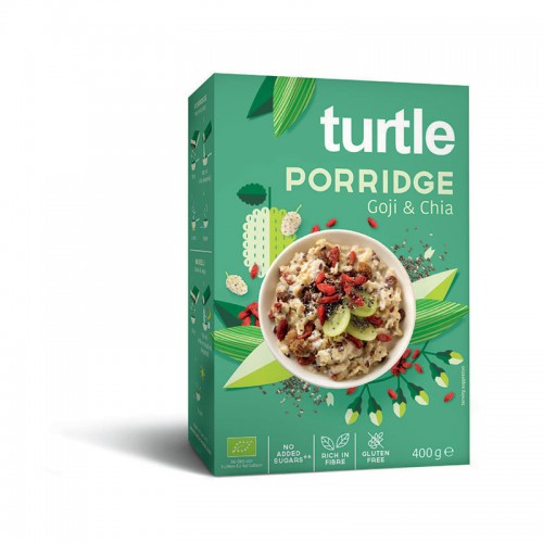 Turtle Cereals - Porridge Goji e Chia